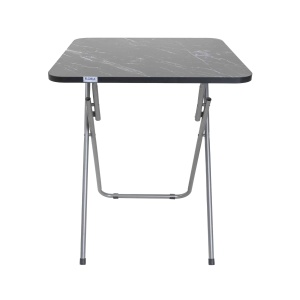 Masa plianta Zilan, MDF 60x60, picioare metalice vopsite, ideal pentru casa sau camping, ZLN6999 - Img 1