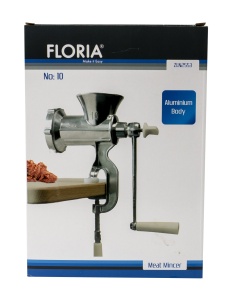 Masina de tocat Zilan, din aluminiu, inox, 1kg, 1.6 kg/min, 26x16x15 cm, ZLN2553 - Img 2