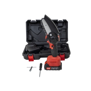 Mini fierastrau electric Z-TOOLS, 2 acumulatori 24V, lungime lama 4", dimensiuni 35x20x12 cm, greutate 2kg, ZTS5692