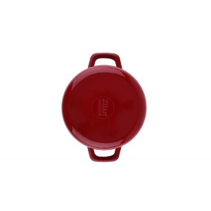 Oala din fier turnat Zilan, 2.1L, diametru 24cm, inaltime 7cm, compatibila inductie, gaz, electric, cuptor pana la 280grade C, ZLN0958 - Img 4