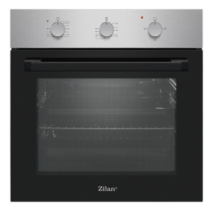 Pachet cuptor incorporabil Zilan, electric, 2200W, dimensiuni 56x60x56 cm + plita pe gaz, alimentare gaz butelie sau gaz natural, sticla, dimensiuni 65x60x15 cm + hota incorporabila, 60 cm, SET30120 - Img 2