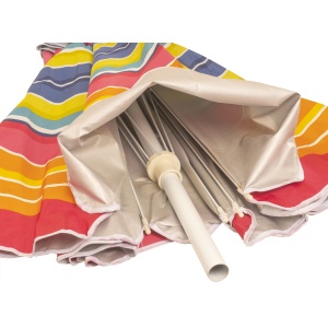 Pachet umbrela protectie solara ZTS, diametru 3m, suport tip burghiu ajustabil 39cm, inaltime 2.6m, cod ZTS8490_2 - Img 7
