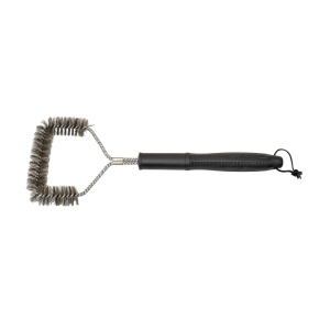 Perie de sarma Zilan pentru gratar, curatare gratar, inox galvanizat, 44x7x8 cm, ZTS8327 - Img 1