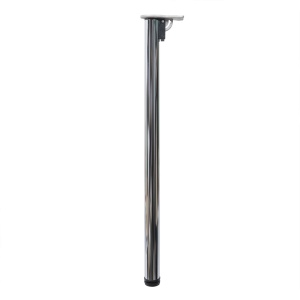Picior masa reglabil Zilan, inox, H87cm, diametru 5.5cm, crom lucios, NM-F50870-01 - Img 6