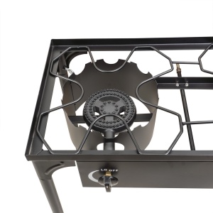 Pirostrie Zilan cu 2 arzatoare, alimentare cu gaz GPL, 40x78x74 cm, ZTS8496 - Img 4