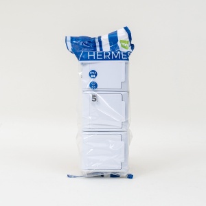 Priza tripla Zilan alba cu capac, 3 locasuri, alimentare 16A/250V, IP44, 20x7.6x5 cm, ELPL-0326-02 - Img 2