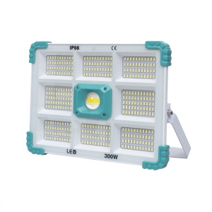 Proiector LED Zilan cu incarcare solara, 300W, 374 leduri, telecomanda, rezistenta IP66, 31x23x6 cm, ZTS8210 - Img 4