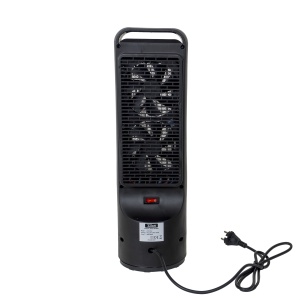 Radiator electric Zilan, 2000W, compact, negru, 14x14x50 cm, ZLN2052 - Img 3