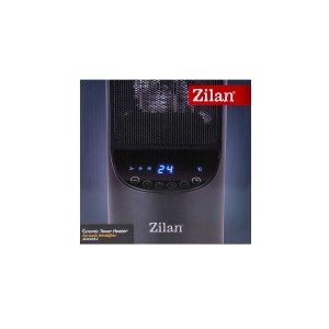 Radiator electric Zilan, 2000W, compact, negru, 14x14x50 cm, ZLN2052 - Img 8