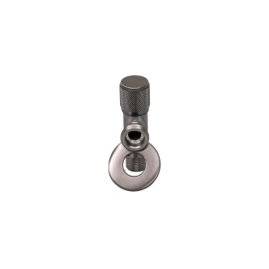 Robinet coltar Z-TOOLS, cartus ceramic, maner metalic ergonomic, finisaj black, racord 1/2"-3/4", 11x6x5 cm, ZTS8310