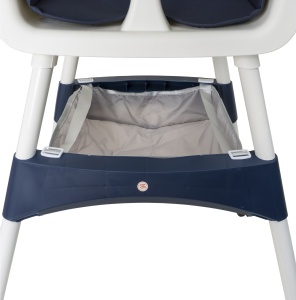 Scaun de masa Zilan pentru copii, albastru, 94cm inaltime, 44cm lungime masa, 26cm latime masa, 29cm lungime scaun, 31cm latime scaun, 34cm inaltime scaun, greutate maxima 50kg, 5-72 luni, ZTS9140 - Img 5