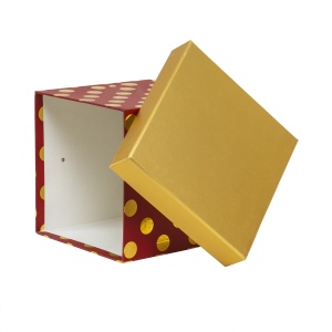 Set 3 cutii decorative Zilan, patrate, buline, negru, 18.5x18.5x18.5 cm + 16.5x16.5x16.5 cm + 14.5x14.5x14.5 cm, CD4956rosu - Img 2