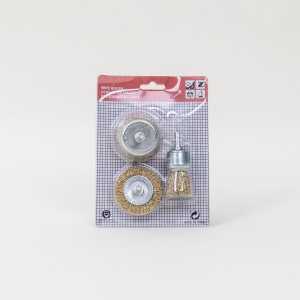 Set 3 perii de sarma disc Zilan, 4500 Rpm, Ø 50-25-50 mm, 16x12x5 cm, 1kg, 9195 - Img 6