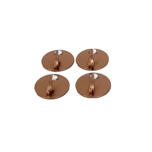 Set 4 cuiere Zilan din plastic cu adeziv super rezistent, diametru 5cm, 6x16x3 cm, 1kg, 268 - Img 2