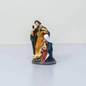 Statueta decorativa Zilan cu Famila Sfanta, 20cm inaltime, 13cm latime, 21x14x9 cm, 1.5kg, ZTS8025 - Img 3