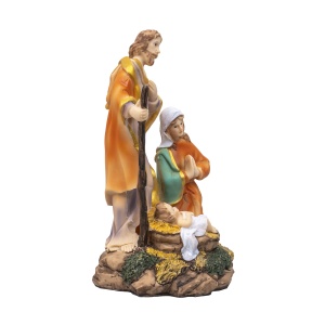 Statueta decorativa Zilan Famila Sfanta, inaltime 24cm, latime 14cm, 26x15x12 cm, ZTS8047 - Img 2