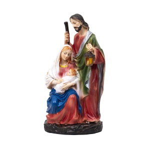 Statueta decorativa Zilan Familia Sfanta, inaltime 20cm, latime 10cm, dimensions 23x12x9 cm, 1.5kg, ZTS8046