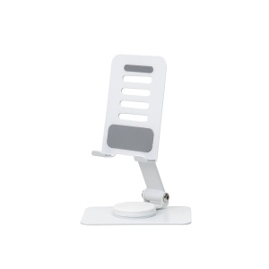 Suport telefon Z-TOOLS, rotativ, pliabil, portabil, inaltime maxima 15.5cm, latime 6.5cm, lungime baza 7cm, metal, ZTS8249 - Img 3