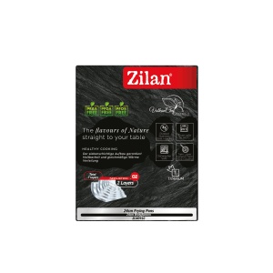 Tigaie ceramica Zilan, antiaderenta, 24cm, maner inox, 46x24x4cm, ZLN0910 - Img 3