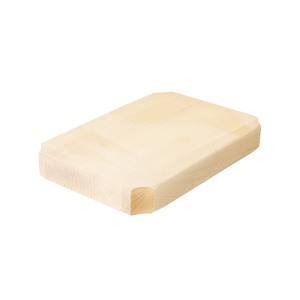 Tocator alimente Zilan, dreptunghiular, din lemn, 20x30 cm, EXT10200