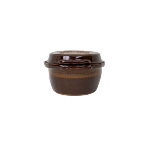 Vas roman Z-TOOLS, glazurat, 4l, 35x25x16cm, lut, maro, EXT10365 - Img 2