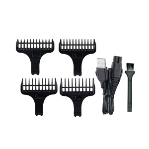Aparat de tuns electric Zilan 5 in 1, reincarcabil, IPX7, ecran LED, 4 marimi de ras (1/3/5/7mm), dimensiuni 18x13x8 cm, 1.5kg, ZLN8634 - Img 4