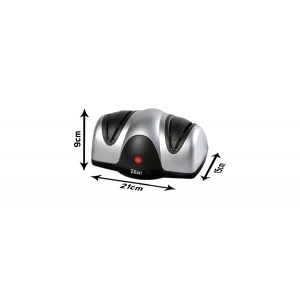 Ascutitor electric Zilan, 2 nivele ascutire, 40W, 10x20x9 cm, Gri, ZLN2168 - Img 3