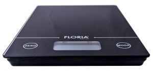Cantar bucatarie digital Zilan, din sticla, 3kg, negru, display LCD, 21x15x2 cm, ZLN1686 - Img 2