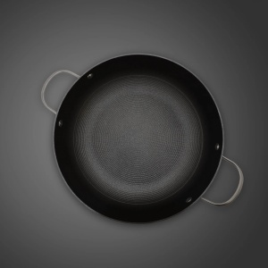 Cratita din fonta Zilan, tip fagure, diametru 24 cm, capacitate 3.5L, capac de sticla, 8 cm inaltime, OTI0016 - Img 5