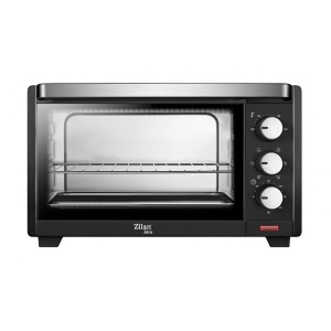 Cuptor electric Zilan, 1380W, capacitate 19L, temperatura reglabila 100-230 grade, timer 60 minute, ZLN0980