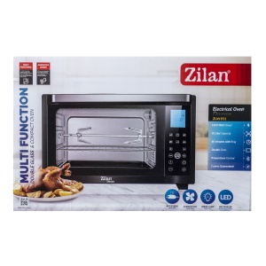 Cuptor electric Zilan, 28L, 1600W, temperatura reglabila, negru, 230°C, ZLN1031 - Img 6