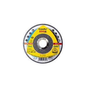 Disc de polizare Klingspor 115x1.2mm pentru inox si otel, compatibil cu polizor unghiular, 13300 rot/min, EXT317818