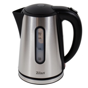 Fierbator electric Zilan 1.7 l, 2200W, inox, maner ergonomic, protectie supraincalzire, oprire automata, baza rotativa 360 grade, ZLN8502 - Img 1