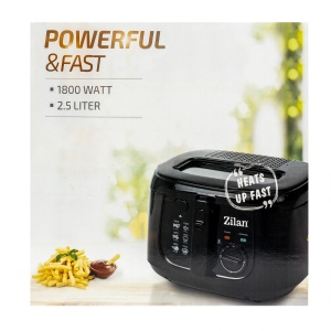 Friteuza Zilan 1800W, capacitate ulei 2.5l, 6 programe, negru, 24x31x23 cm, ZLN2317 - Img 3