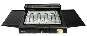 Gratar electric Zilan cu picior, 2400W, suprafata neteda 280x440 mm, inaltime reglabila, usor de curatat, transportabil, ZLN3789 - Img 4