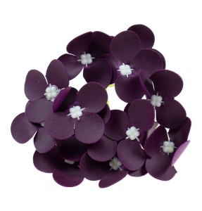 Hortensie sapun Love, 36 fire, culoare visiniu, forma dreptunghiulara, inaltime 6 cm, diametru 10 cm, CD3444-12 - Img 2