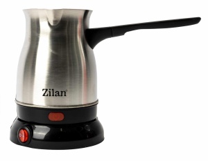 Ibric electric Zilan, 800W, capacitate 500ml, conector rotativ 360, indicatoare luminoase, inox, 24x12x15 cm, ZLN3628 - Img 1