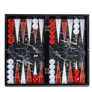 Joc de table Zilan, 50x50 cm, multicolor, lemn lacuit, 987-2