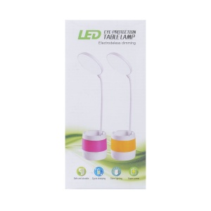 Lampa birou Zilan, model lumina floare, 4 tipuri de lumina, roz, dimensiuni 19x10x30 cm, alimentare USB, cod ZTS8246 - Img 8