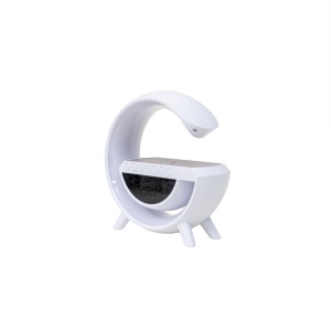 Lampa LED Z-TOOLS 4 in 1 cu boxa si incarcator wireless 15W, dimensiuni 22x8x24 cm, ZTS8236 - Img 2