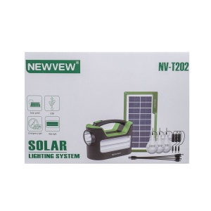 Lanterna cu panou solar Zilan, 3 becuri LED, 3.5W, 3500mAh, 18.5x8.5x15 cm, 26x15x15 cm, ZTS8259 - Img 5