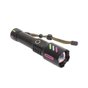 Lanterna de mana Z-TOOLS, LED, 5 moduri de intensitate, incarcare USB, 18.5x5x6 cm, ZTS8997 - Img 1