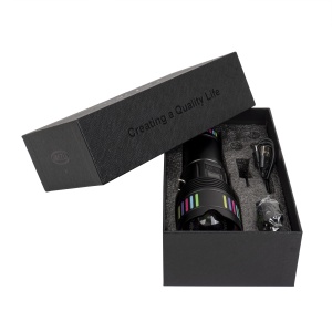 Lanterna de mana Z-TOOLS, LED 5 moduri lumina, incarcare USB, 21.5x7.5 cm, ZTS8999 - Img 5