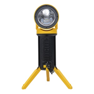 Lanterna proiector Zilan, 5 moduri de iluminat, 3 tipuri lumini fata, 2 tipuri lumini spate, suport trepied, maner detasabil, inaltime 39cm, diametru 12.5cm, ZTS8198 - Img 2