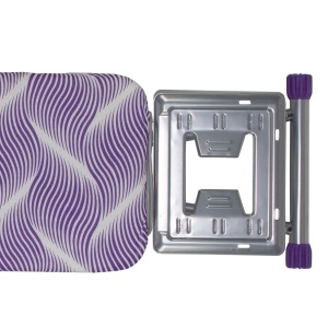 Masa de calcat Zilan cu cadrul metalic, priza, 114x38x107 cm, detasabila, multicolor, ZLN4535 - Img 3