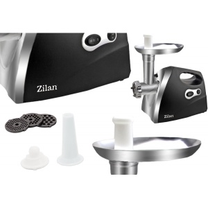 Masina de tocat Zilan, 1200W, inox, capacitate 1.6kg/min, functie revers, 26x23x43 cm, ZLN7599 - Img 3