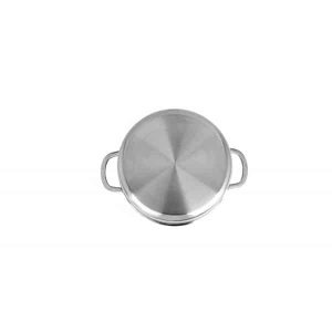 Oala cu capac Zilan, inox, antiaderent, diametru 24cm, 4.3l, compatibila inductie, ZLN9648 - Img 4