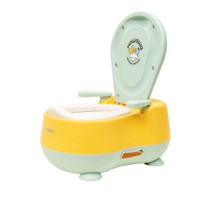 Olita pentru copii Z-TOOLS, colac burete, 29x39x47 cm, verde, manere, baza antiderapanta, ZTS9147