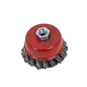 Perie cupa din sarma dura Zilan, 3 inch, pentru flex, ZLN2332 - Img 3