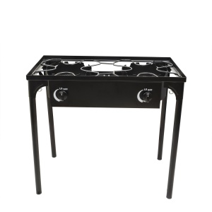 Pirostrie Zilan cu 2 arzatoare, alimentare cu gaz GPL, 40x78x74 cm, ZTS8496